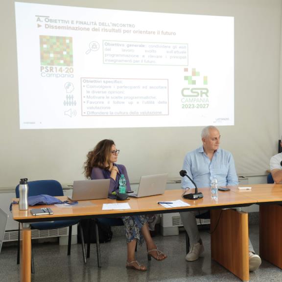 Campania RDP 14-22, Executives and Councillors at event on 2022 evaluation results