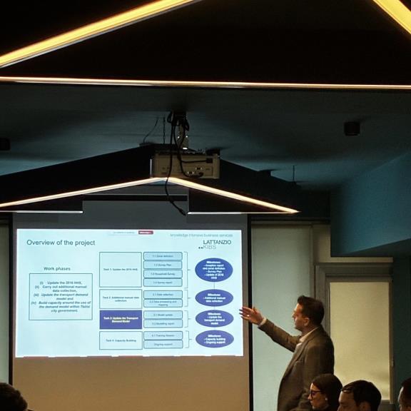 A Tbilisi per un modello di trasporto urbano più innovativo
