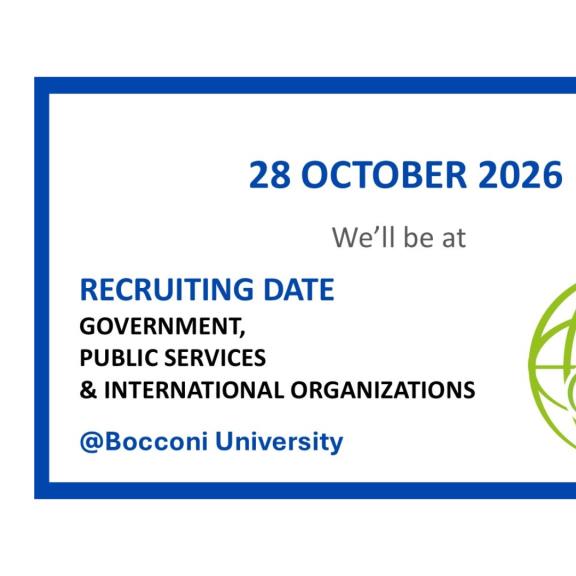 Recruiting Date Bocconi 2026: appuntamento online e in presenza, anche con YouthinkPA