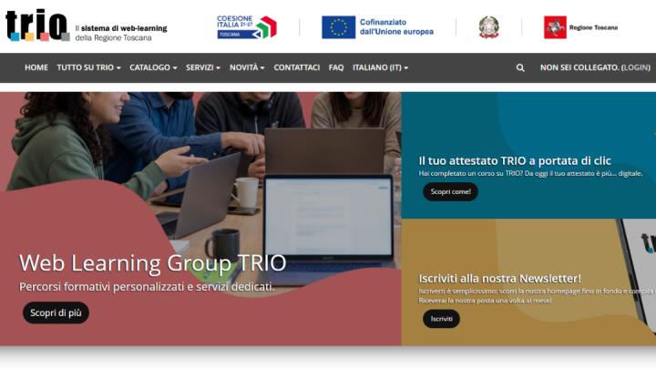 Supportare l’evoluzione della piattaforma TRIO per la formazione professionale