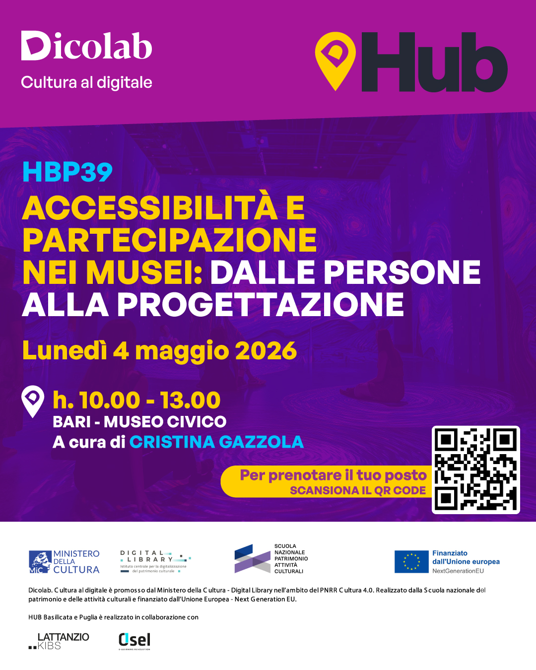 Linguaggi accessibili e CAA nei luoghi della cultura (HBP39)