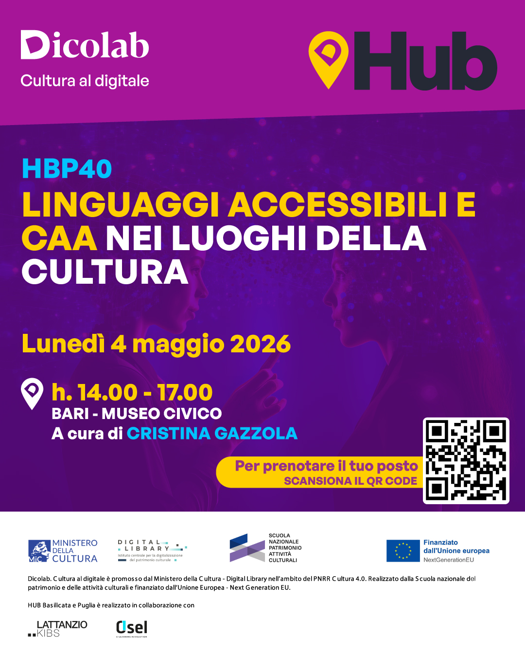 Accessibilità e partecipazione nei musei: dalle personas alla progettazione (HBP40)
